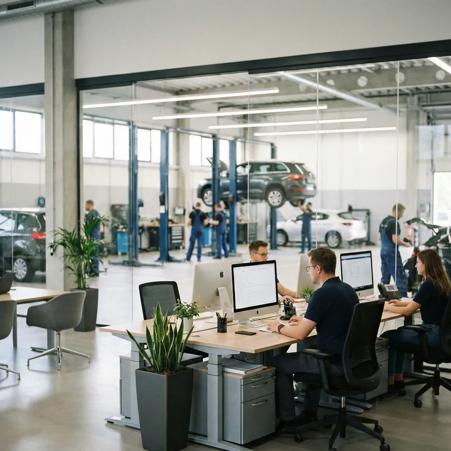 mechanic efficiency tracking