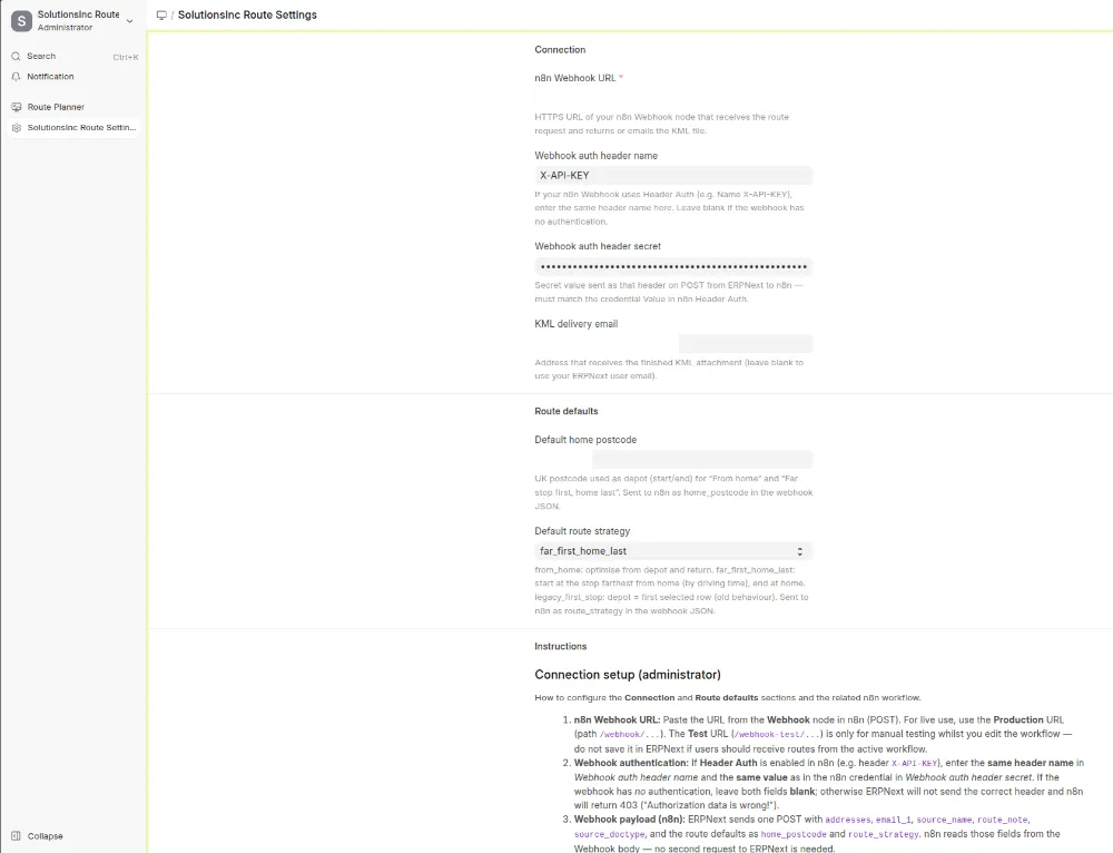 delivery route optimisation