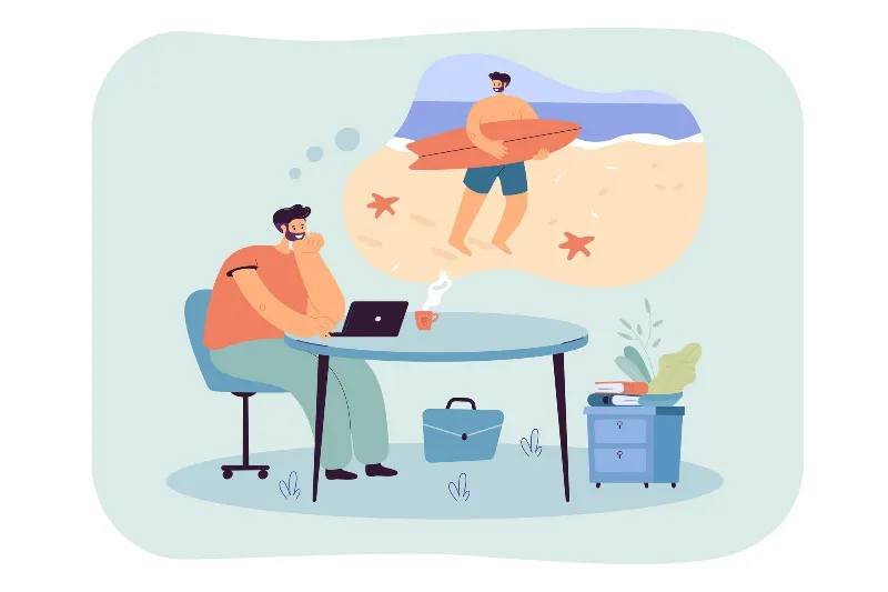 HR employee records — employee leave and holiday planning