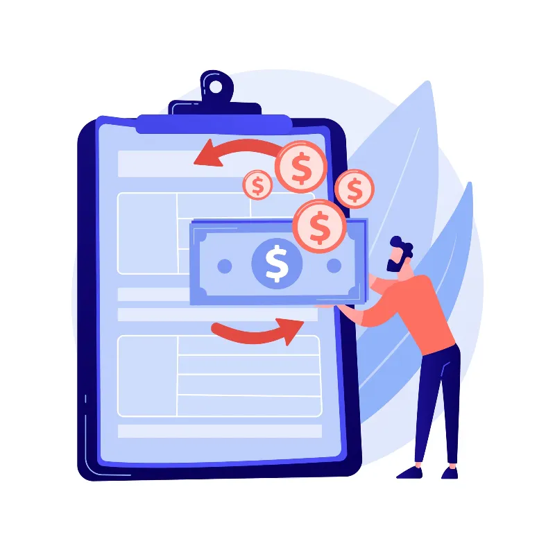 Employee expense claim form