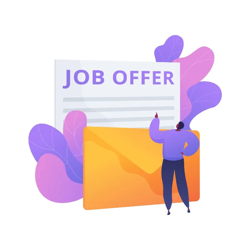 Recruitment software — job opening and offer letter