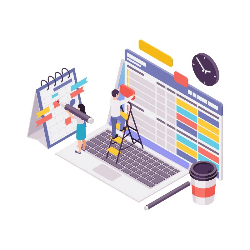 Work Order capacity scheduling in SolutionsERP