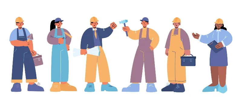 Asset maintenance team in SolutionsERP