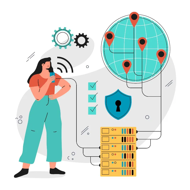 Field route optimisation — secure private routing on SolutionsInc servers