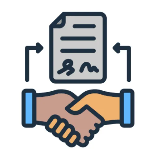 Subcontracting software icon